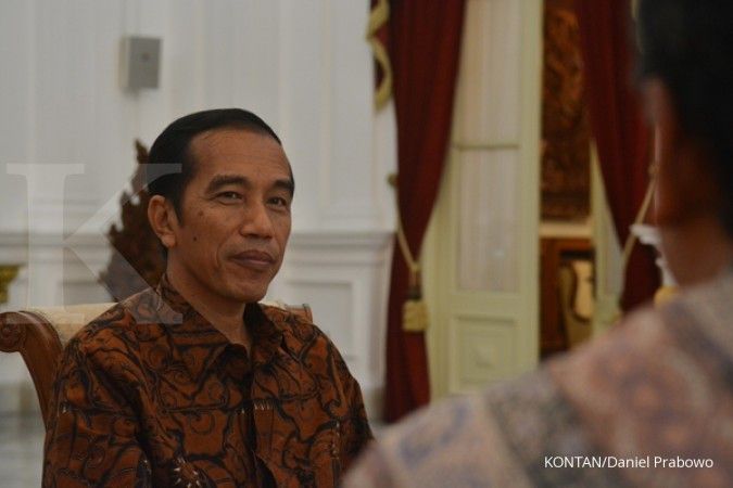 Tinjau beras, Jokowi ke Pasar Rawamangun 