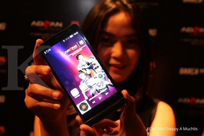 Gadget Advan varian Barca terjual 30% setiap tahun