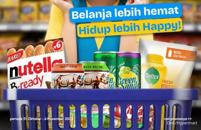 Promo Hypermart Beli Banyak Lebih Hemat s/d 6 November 2025, Dettol Beli 1 Gratis 1