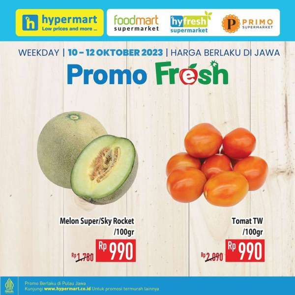 Promo Hypermart Hyper Diskon Weekday Terbaru 10-12 Oktober 2023