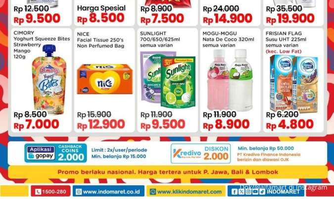 Promo Indomaret Weekend Terbaru November, Promo Susu UHT Frisian Flag Rp 4.800 Saja