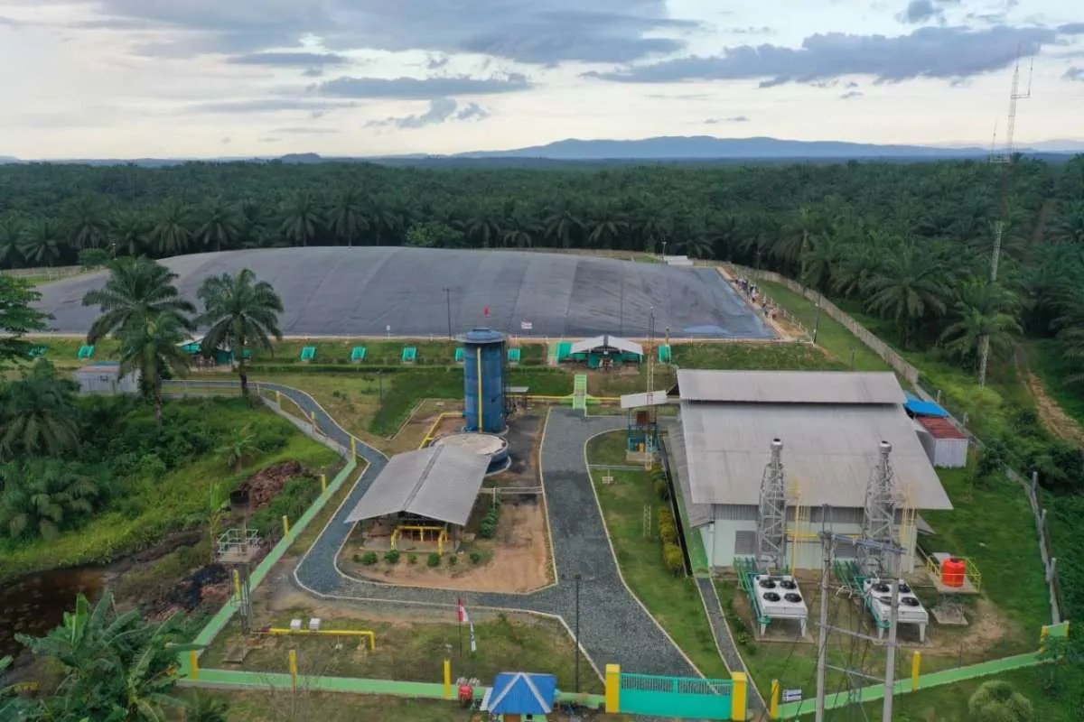 Dukung Keberlanjutan, Pembangkit Listrik Biogas BWPT Bikin Langit Kalsel Makin Biru