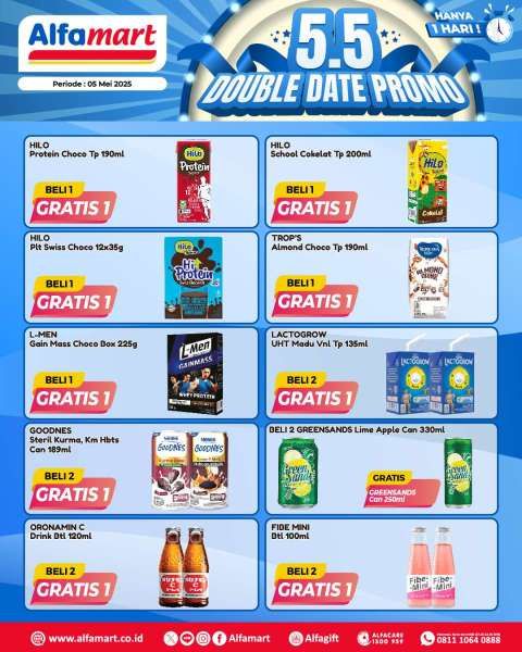 Promo 5.5 Hari Ini 5 Mei 2025 di Alfamart