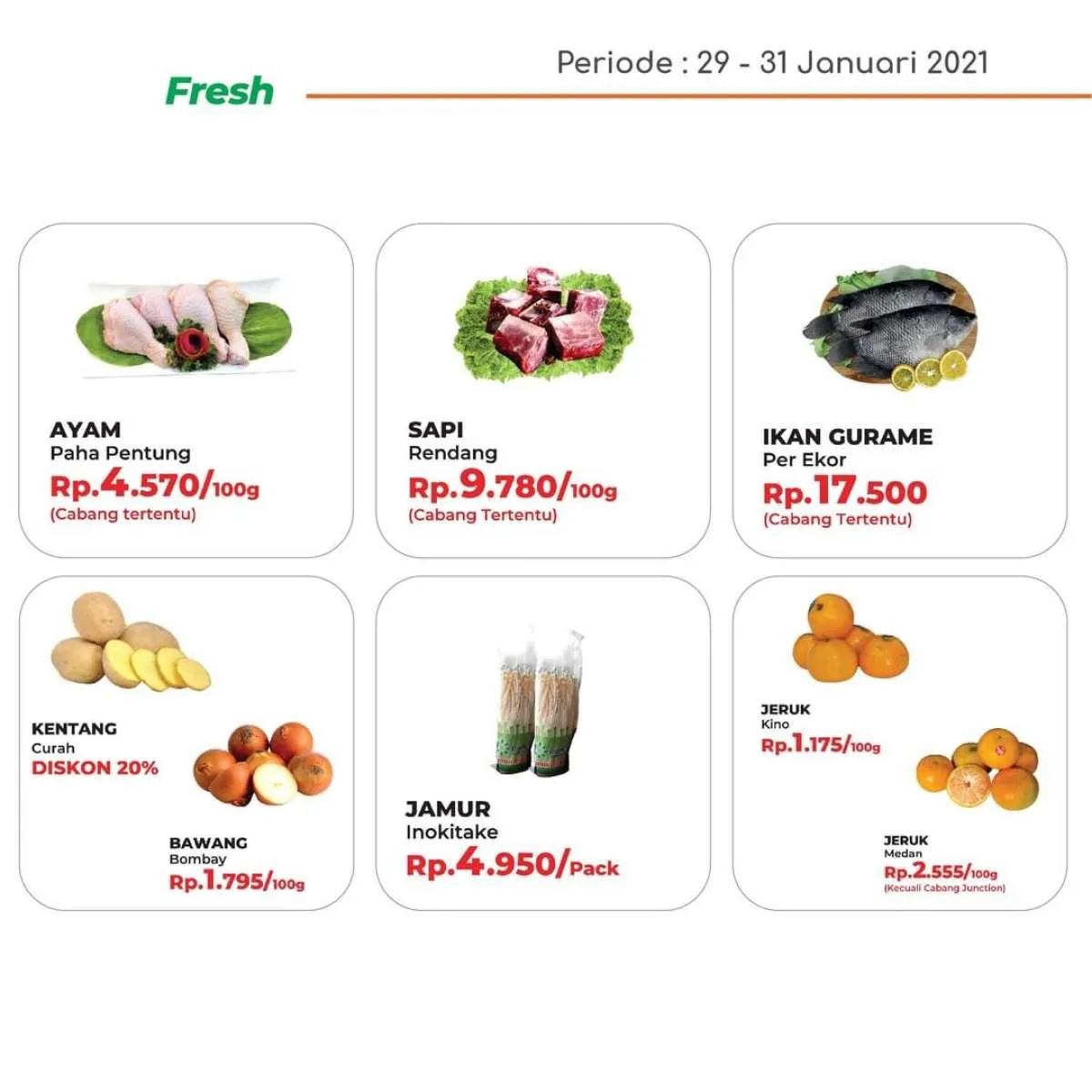 Harga Heran promo JSM Yogya Supermarket, berlaku 29-31 Januari 2021!