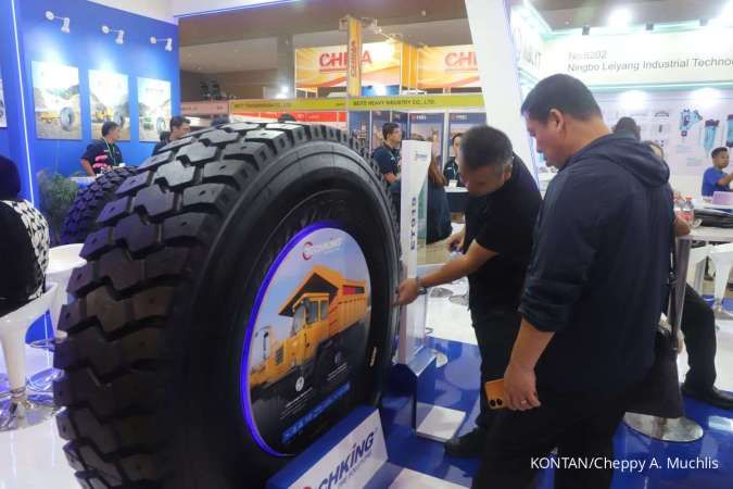 Intraco Penta (INTA) Bersama Techking Tires Luncurkan Ban Alat Berat Baru