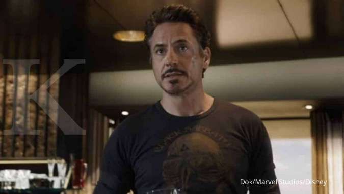 Robert Downey Jr. sebagai Tony Stark (Iron Man) di Marvel Cinematic Universe.