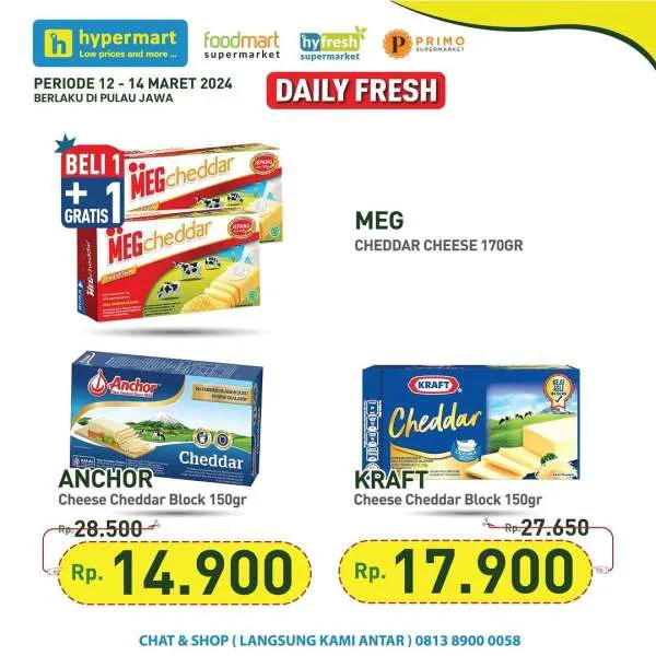 Promo Hypermart Hyper Diskon Weekday Periode 12-14 Maret 2024