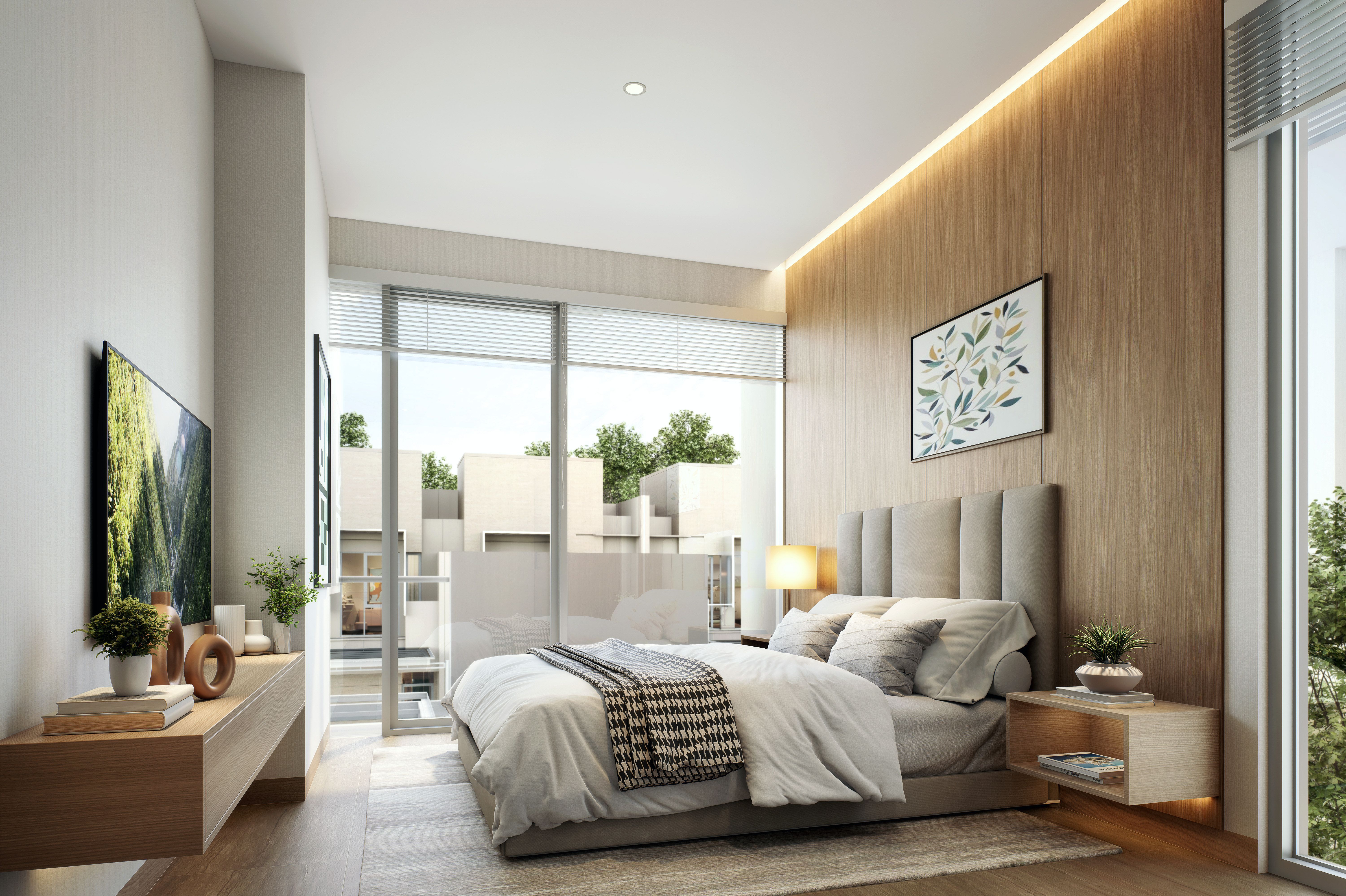 Kontan - Sinar Mas Land KIlas Online. Cluster RB4 18 IM INT D MEV- Master Bedroom T6