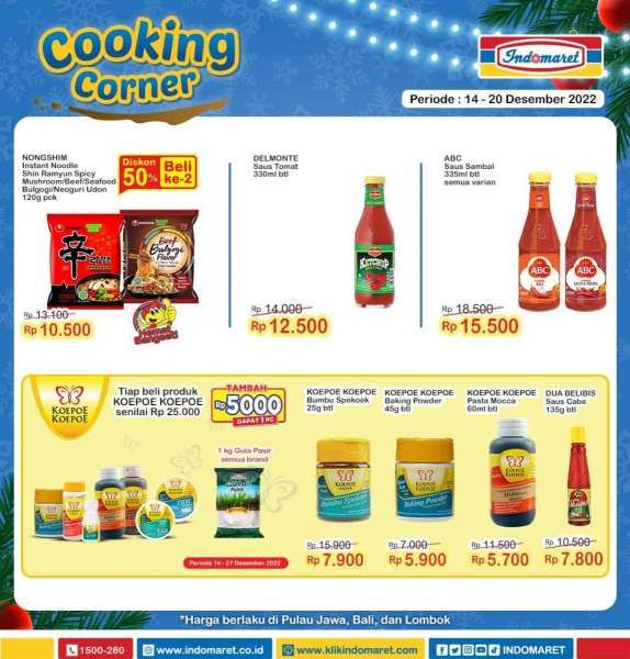 Katalog Harga Promo Indomaret Super Hemat 14-20 Desember 2022