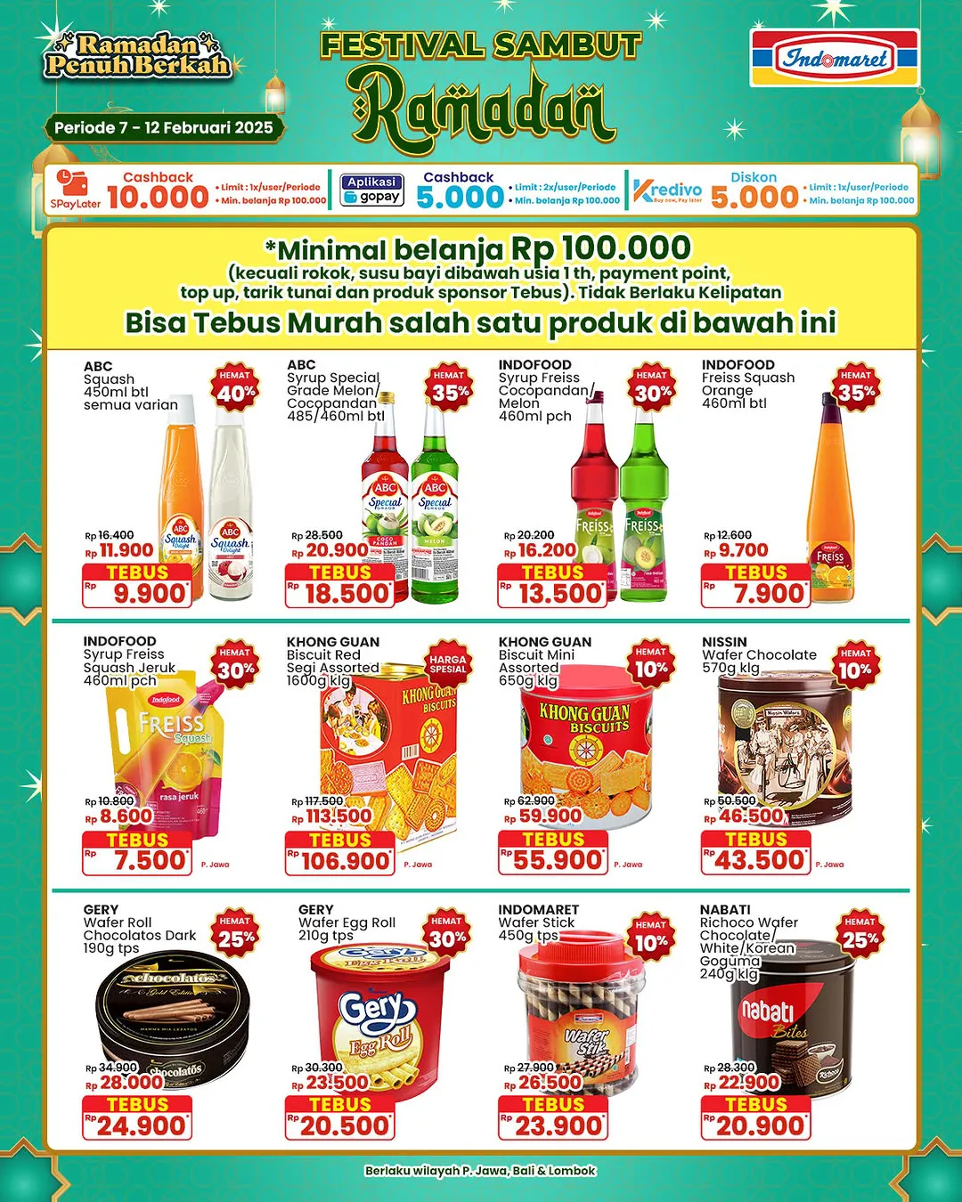 Promo Indomaret Sambut Ramadan Periode 7-12 Februari 2025