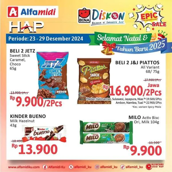 Promo Alfamidi Hemat Satu Pekan Periode 23-29 Desember 2024