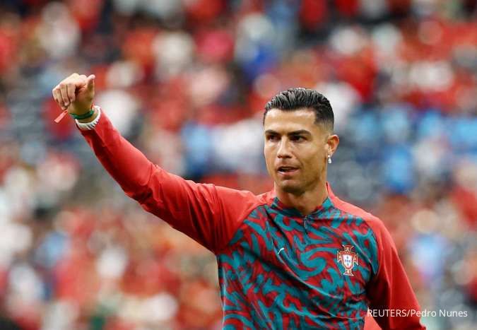 Beda Nasib dengan Messi, Ronaldo Belum Cetak Gol di 10 Pertandingan Turnamen Besar