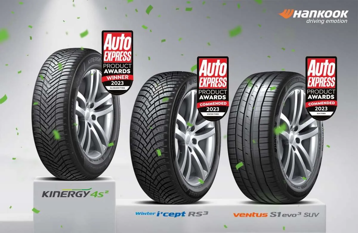 Hankook Kembali Meraih Top Score  di Auto Express Product of the Year Awards 2023