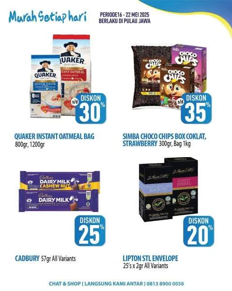 Promo JSM Hypermart Hyper Diskon Weekend Periode 16-19 Mei 2025