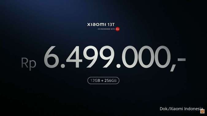 Resmi Dirilis, Harga HP Xiaomi 13T Indonesia Hanya Rp 6.499.000