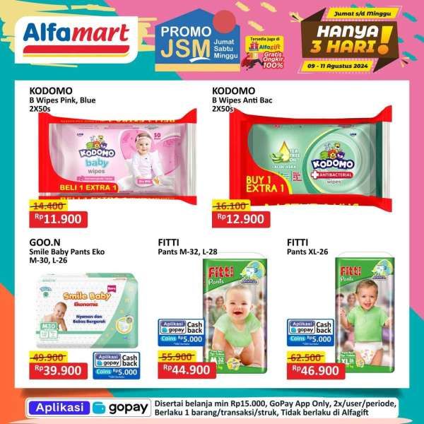 Promo JSM Alfamart 9-11 Agustus 2024