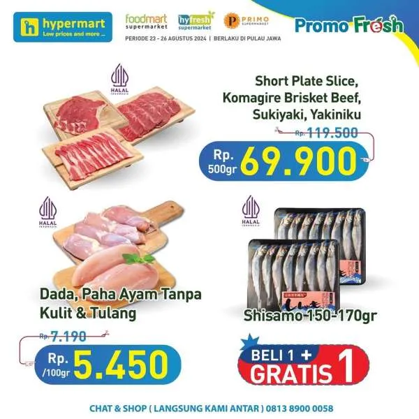 Promo JSM Hypermart Hyper Diskon Weekend Periode 23-26 Agustus 2024