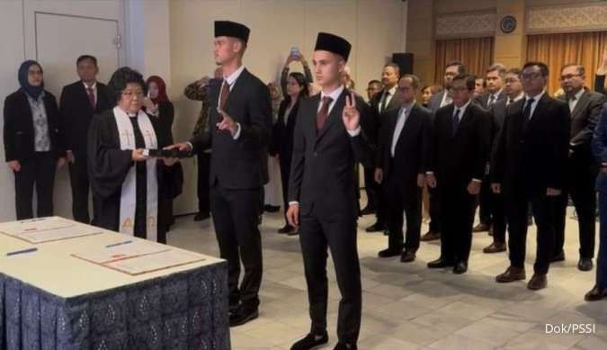 Sah! Mees Hilgers dan Eliano Reijnders Resmi Jadi WNI, Nilai Pasar Ratusan Miliar