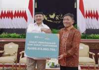 BSI Salurkan Zakat Perusahaan dan Karyawan Rp268 Miliar melalui BAZNAS RI