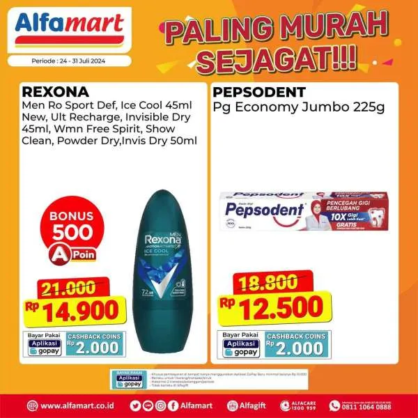 Promo Alfamart Paling Murah Sejagat Periode 24-31 Juli 2024