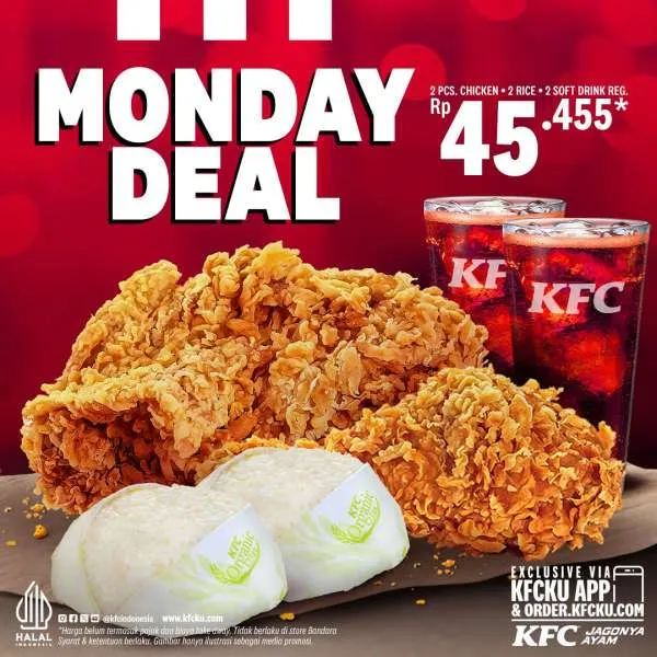 Promo KFC Monday Deal