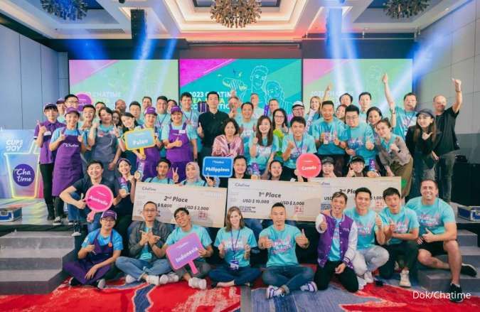  Chatime Indonesia Meraih Juara Kedua dalam 2023 Chatime Tea-Rista Global Competition