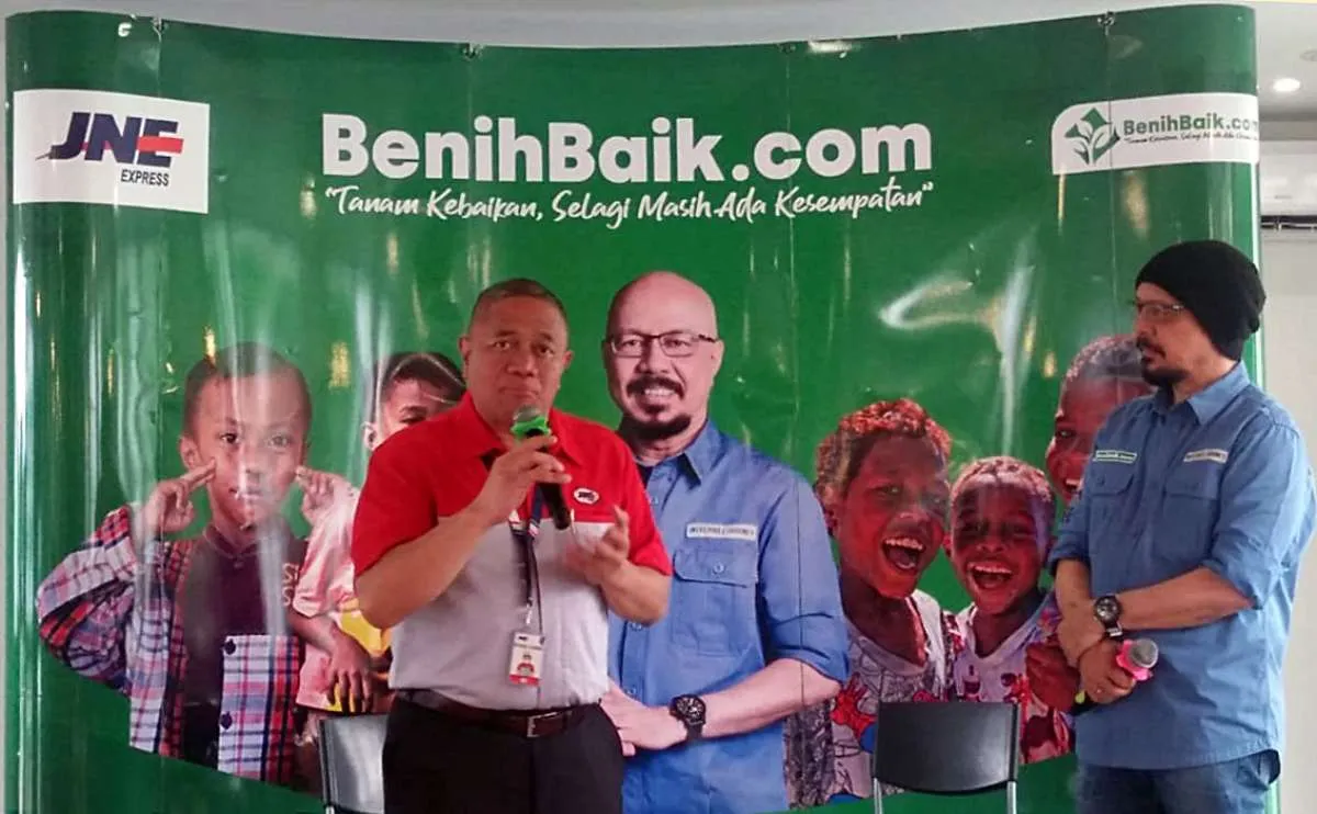BenihBaik.com dan JNE berkolaborasi permudah masyarakat berdonasi 