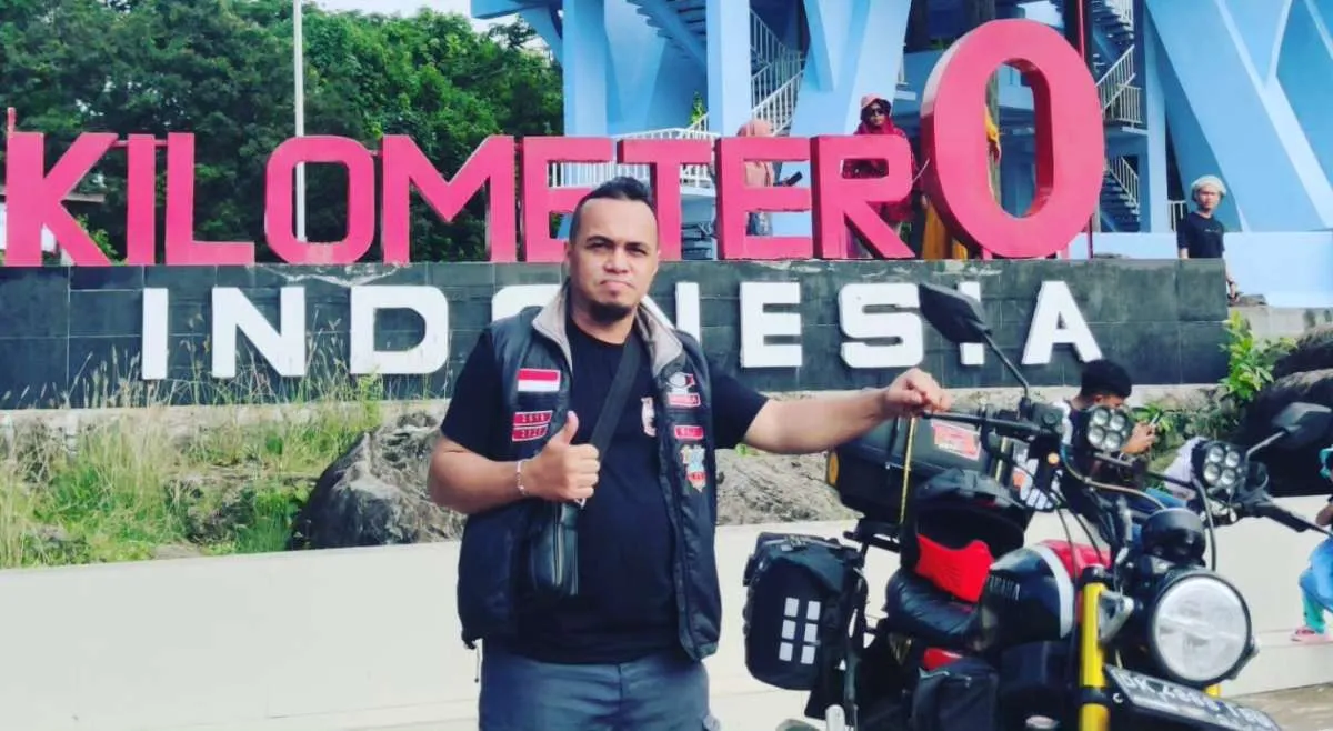 Biker Ini Berbagi Keseruan Petualangan Long Ride 360 derajat Sumatera Pakai XSR 155