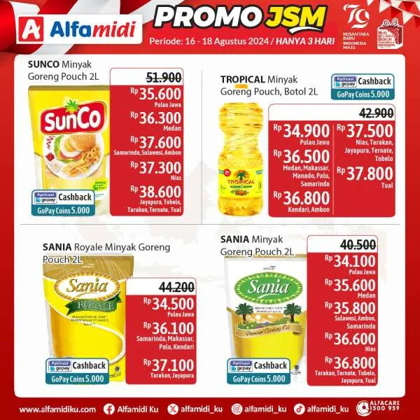 Promo JSM Alfamidi Spesial Kemerdekaan Periode 16-18 Agustus 2024