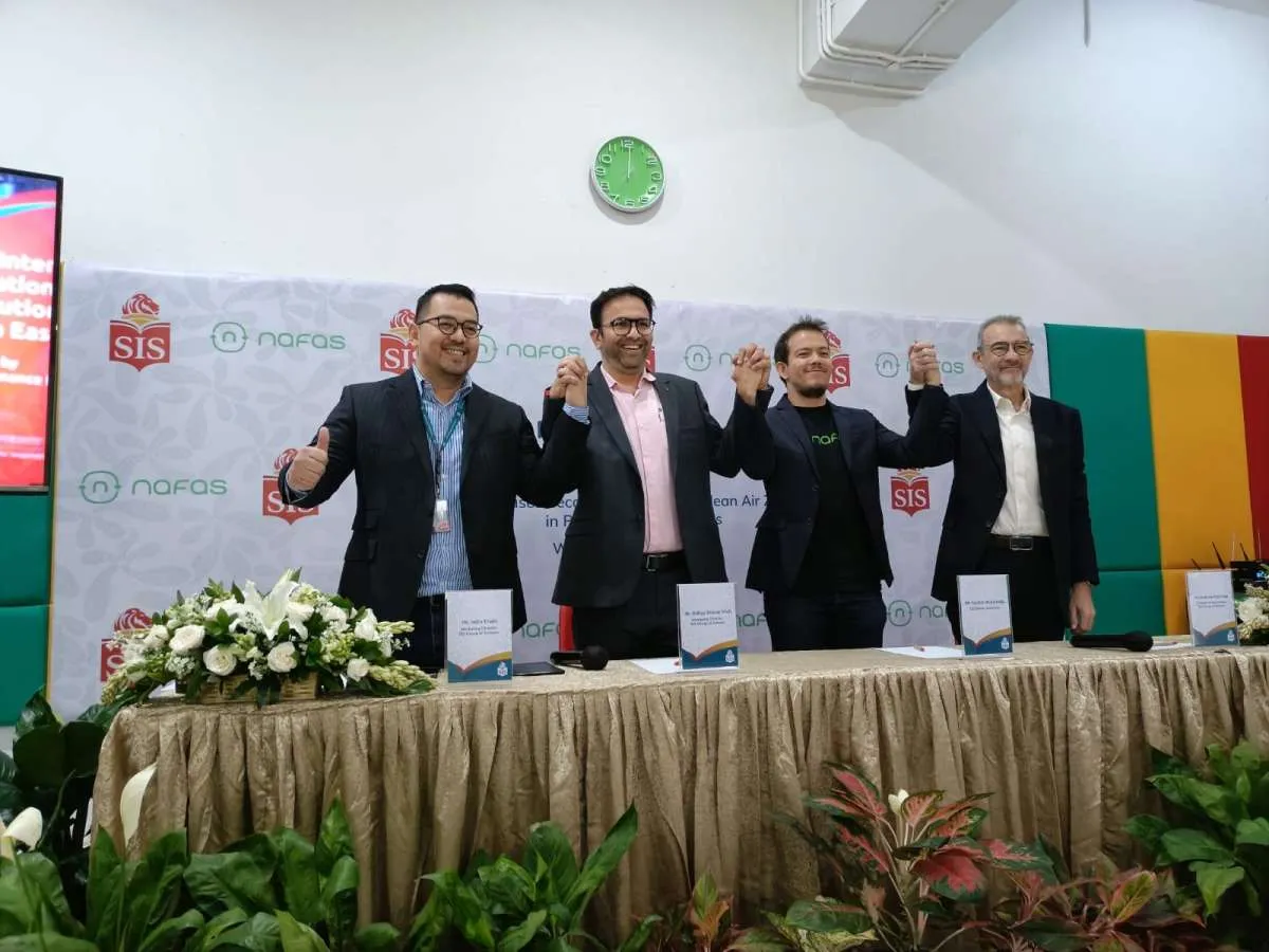 Sekolah-sekolah SIS di Indonesia Bermitra dengan Nafas Indonesia Jadi Clean Air Zone