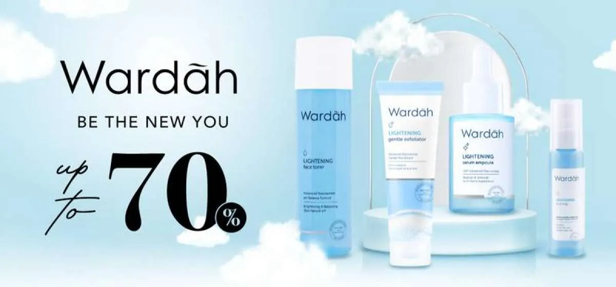 Promo Diskon Hingga 70% Makeup dan Skincare Wardah sampai 31 Januari 2022