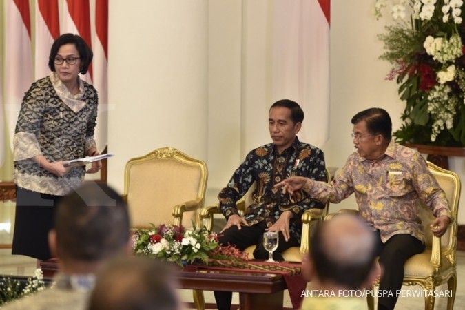 Jokowi serahkan DIPA belanja 2018