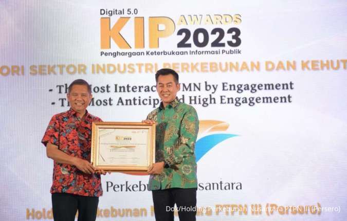 PTPN III Raih 2 Penghargaan di Ajang Keterbukaan Informasi Publik Awards 2023