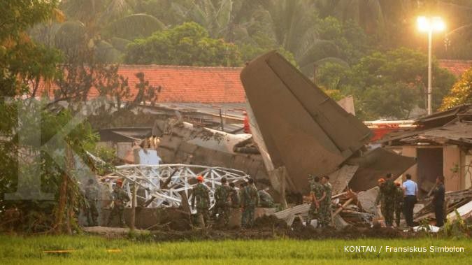 Fokker 27 diduga jatuh karena mesin mati
