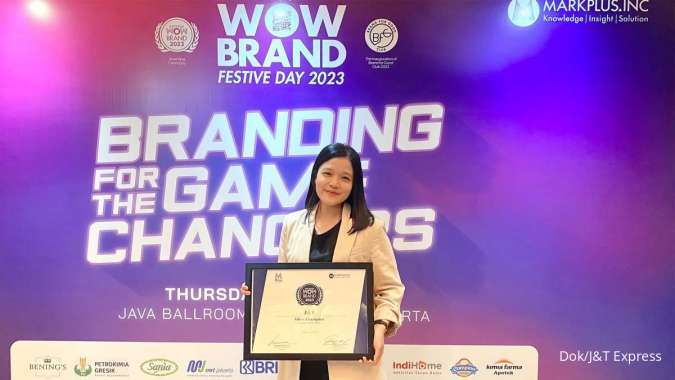 Adaptasi Brand di Era Digital, J&T Express Meraih Indonesia Wow Brand Award 2023