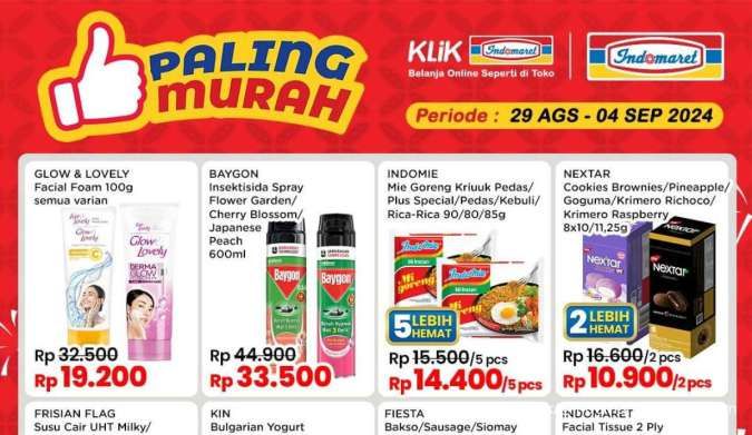 Promo Indomaret Mulai 29 Agustus 2024, Promo Paling Murah dan Hemat Banget Terbaru