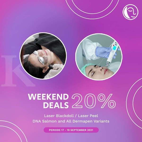 Promo Klinik Natasha 17-19 September 2021, Perawatan DNA Salmon Diskon 20%!