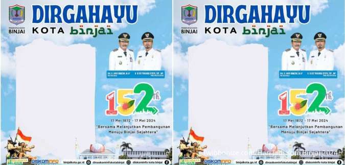 Ucapan HUT Binjai 2024