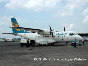 Merpati tak lagi gunakan pesawat berkapasitas besar