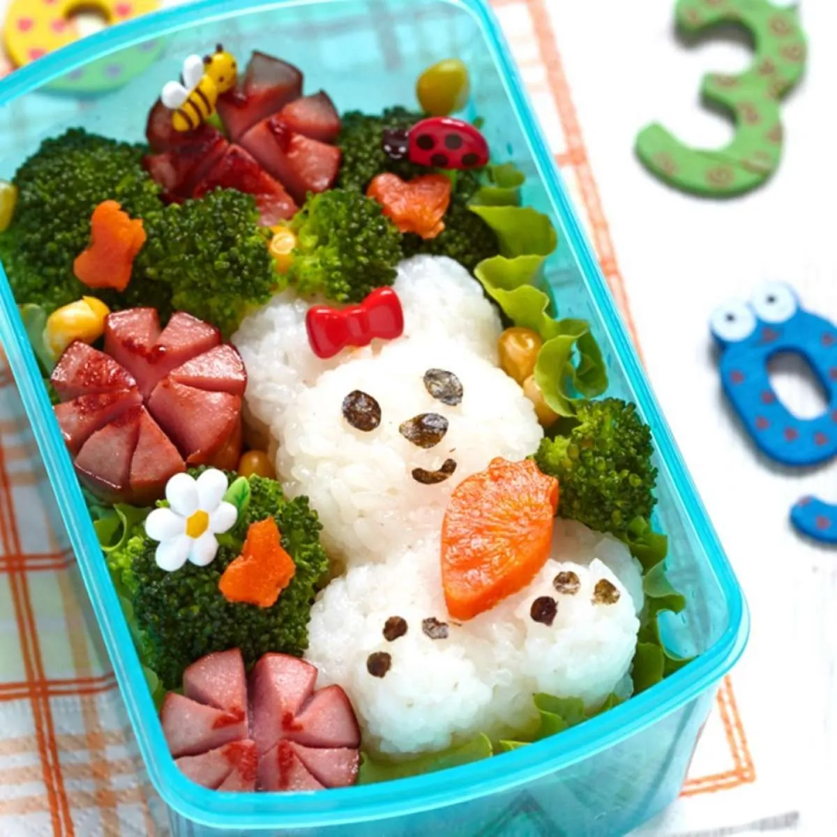 Kreasi Bento Lucu Ini Bisa Dicoba untuk Bekal Sekolah Anak