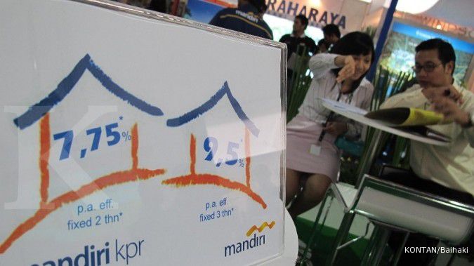 Bank Mandiri memproyeksikan KPR tumbuh di bawah 5%