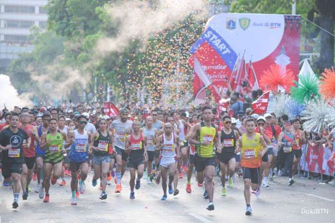  BTN Jakarta International Marathon Akan Dimeriahkan 232 Pelari Asing