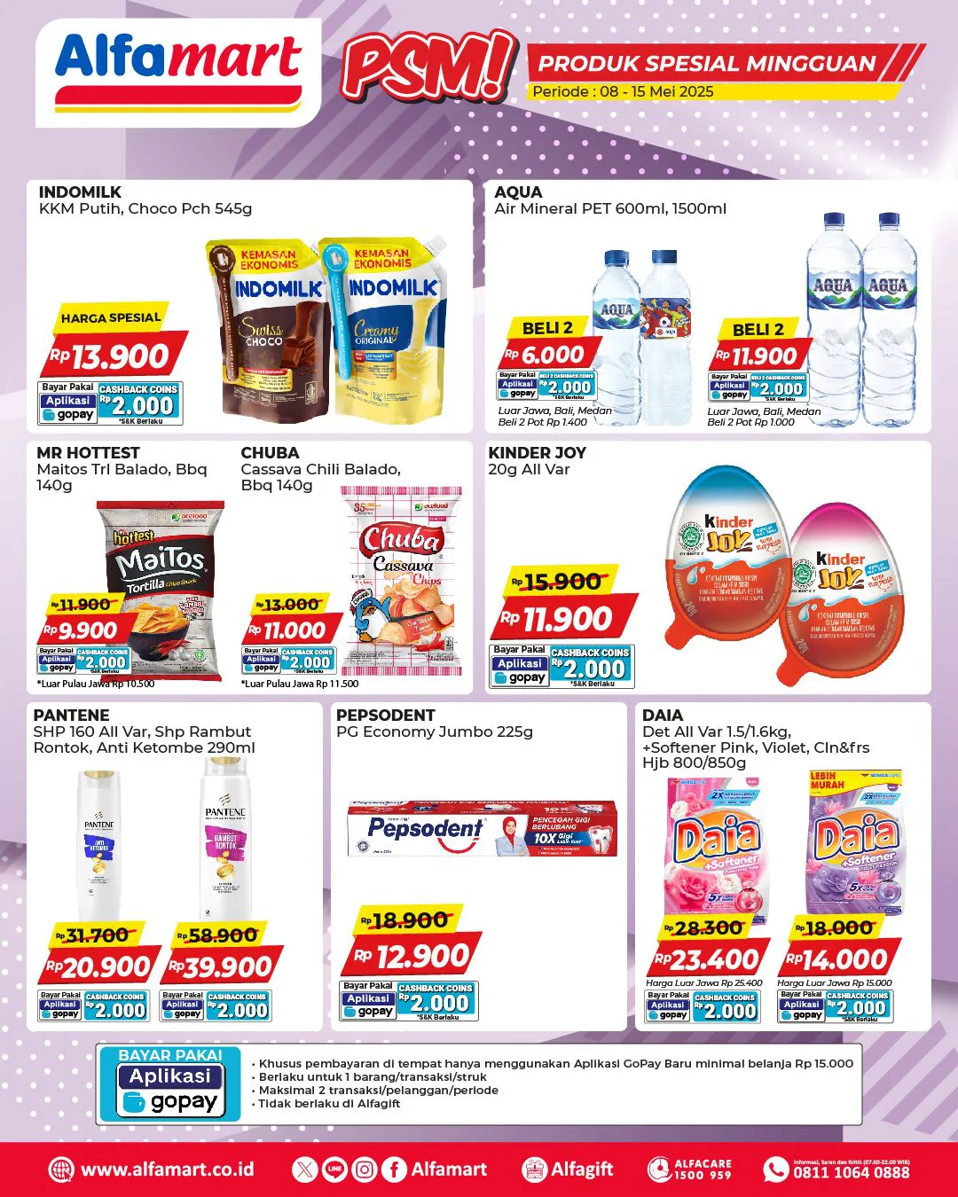 Promo PSM Alfamart Periode 8-15 Mei 2025