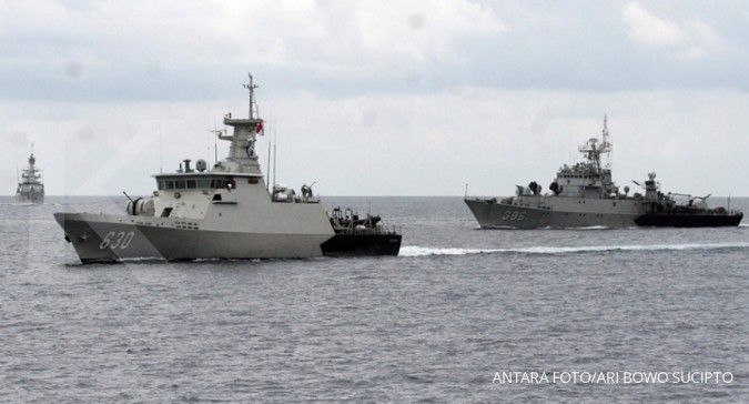 TNI AL Menggelar Latihan di Perairan Ambalat, Libatkan 2 Kapal Perang