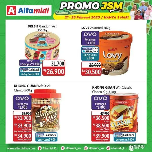 Promo JSM Alfamidi Periode 21-23 Februari 2025