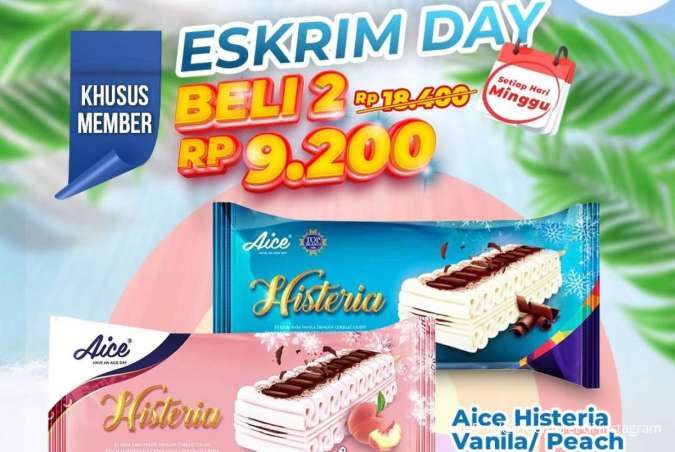 Promo Es Krim Weekend di Indomaret 22 Desember 2024, Beli 2 Rp 9.200 Hanya Hari Ini