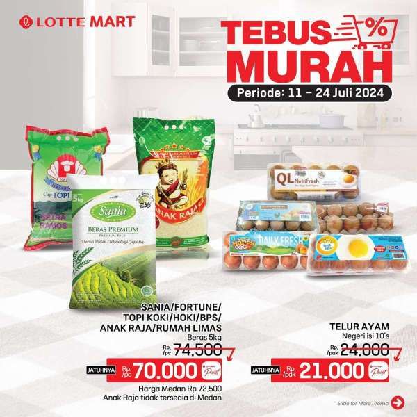 Promo Lotte Mart Tebus Murah 11-24 Juli 2024