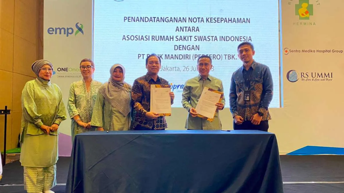 Gandeng ARSSI, Bank Mandiri Siap Garap Ekosistem Bisnis Rumah Sakit