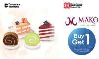 Promo Mako Bakery dengan BRI di Agutus 2025, Buy 1 Get 1 Setiap Senin-Kamis