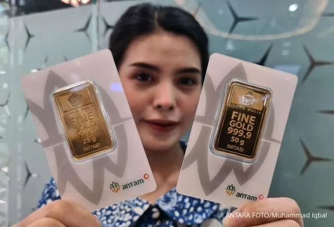 Grafik Harga Emas Antam Hari Ini Turun (7 Oktober 2024)